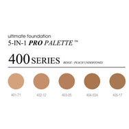 ULTIMATE FOUNDATION 5-IN-1 PRO PALETTE -400 SERIES
